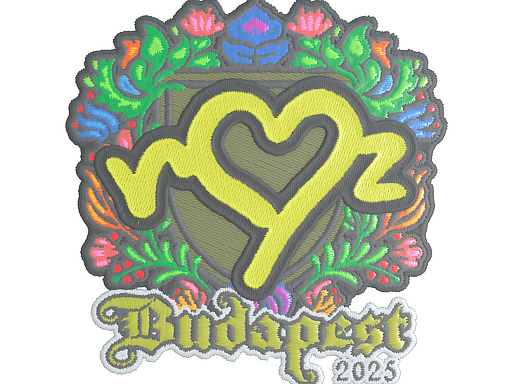 Sticker | ropz (Embroidered) | Budapest 2025
