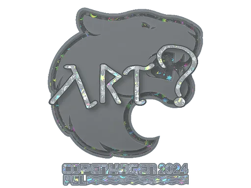 Sticker | arT (Glitter) | Copenhagen 2024