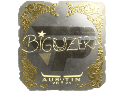 Sticker | biguzera (Gold) | Austin 2025