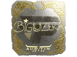 Sticker | biguzera (Gold) | Austin 2025