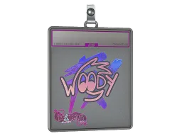 Sticker Slab | WOOD7 (Holo) | Paris 2023