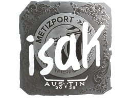 Sticker | isak (Foil) | Austin 2025