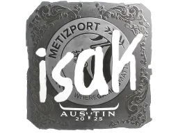 Sticker | isak (Foil) | Austin 2025