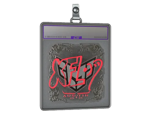 Sticker Slab | xfl0ud (Foil) | Austin 2025
