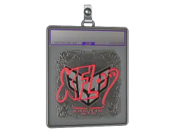 Sticker Slab | xfl0ud (Foil) | Austin 2025