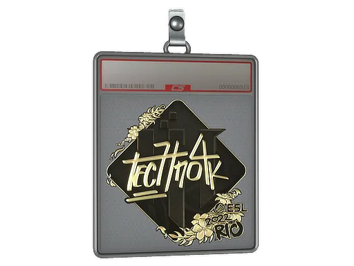 Sticker Slab | Techno4K (Gold) | Rio 2022