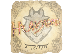 Sticker | Heavygod | Austin 2025