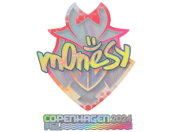 Sticker | m0NESY (Holo) | Copenhagen 2024