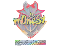 Sticker | m0NESY (Holo) | Copenhagen 2024