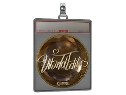Sticker Slab | WorldEdit (Gold) | Katowice 2019