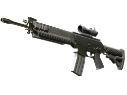 SG 553 | Army Sheen (Minimal Wear)