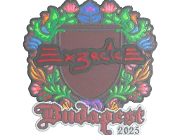 Sticker | Ex3rcice (Embroidered) | Budapest 2025