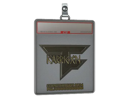 Sticker Slab | karrigan (Gold) | Copenhagen 2024