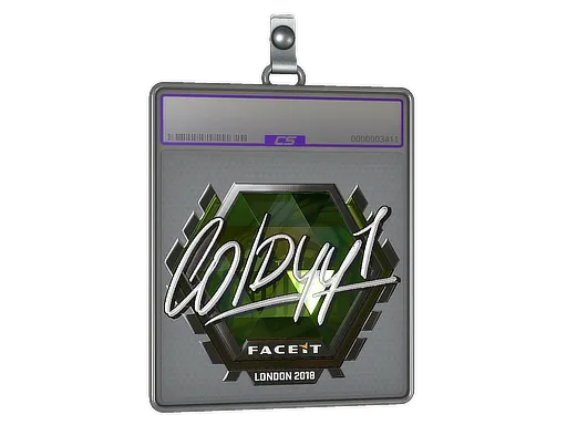 Sticker Slab | COLDYY1 (Foil) | London 2018