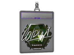 Sticker Slab | COLDYY1 (Foil) | London 2018