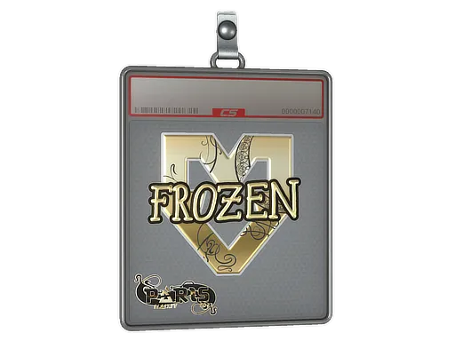 Sticker Slab | frozen (Gold) | Paris 2023