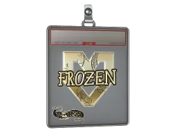 Sticker Slab | frozen (Gold) | Paris 2023