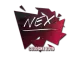 Sticker | nex | Cologne 2016 CS2 skin
