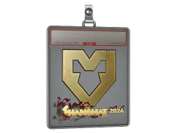 Sticker Slab | MOUZ (Gold) | Shanghai 2024