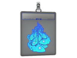 Sticker Slab | Liquid Fire