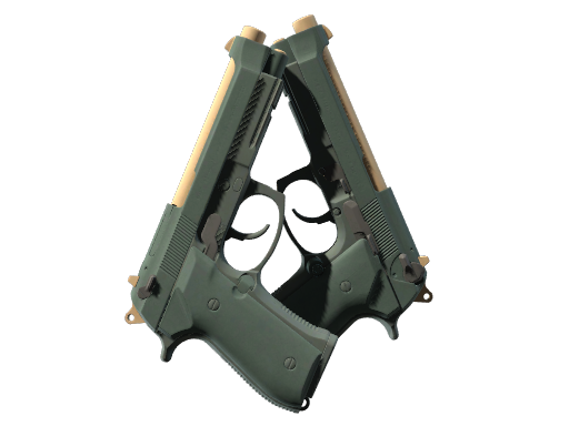 Souvenir Dual Berettas | Contractor (Factory New)