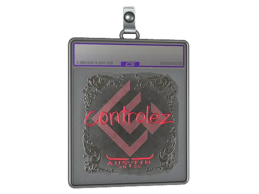 Sticker Slab | controlez (Foil) | Austin 2025
