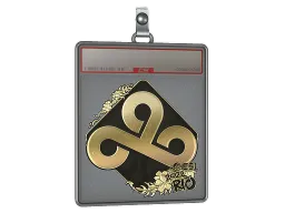 Sticker Slab | Cloud9 (Gold) | Rio 2022