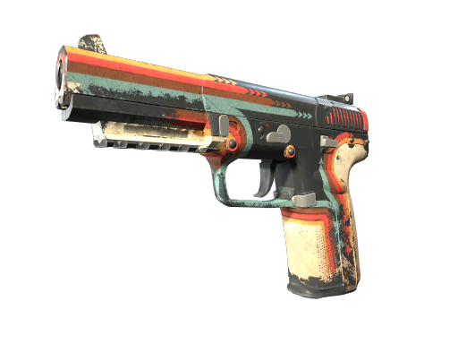 Five-SeveN | Retrobution (Battle-Scarred)