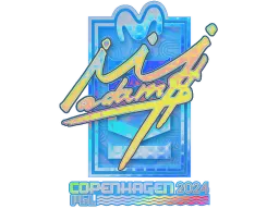 Sticker | adamS (Holo) | Copenhagen 2024
