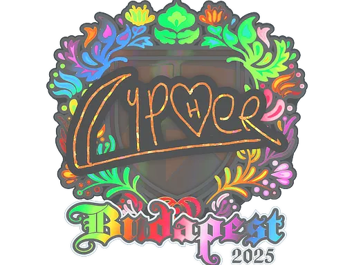 Sticker | Cypher (Holo) | Budapest 2025