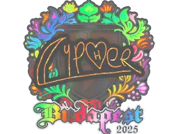 Sticker | Cypher (Holo) | Budapest 2025