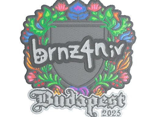 Sticker | brnz4n (Embroidered) | Budapest 2025