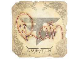 Sticker | rain | Austin 2025
