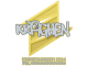 Sticker | kraghen | Copenhagen 2024