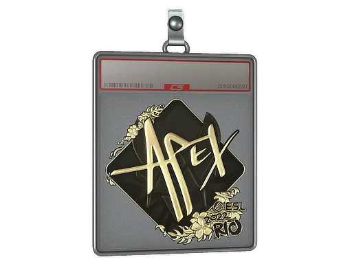Sticker Slab | apEX (Gold) | Rio 2022