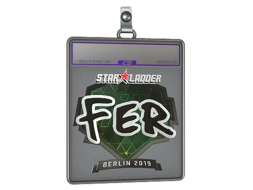 Sticker Slab | fer (Foil) | Berlin 2019