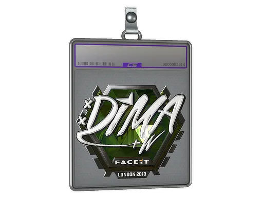 Sticker Slab | Dima (Foil) | London 2018