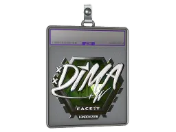 Sticker Slab | Dima (Foil) | London 2018