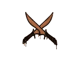Sealed Graffiti | X-Knives (Tiger Orange)