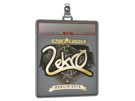 Sticker Slab | Lekr0 (Gold) | Berlin 2019