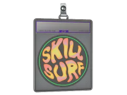 Sticker Slab | Coral Skill Surf (Holo)