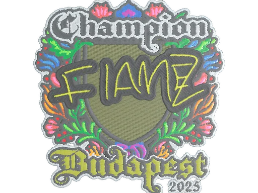 Sticker | FlameZ (Embroidered