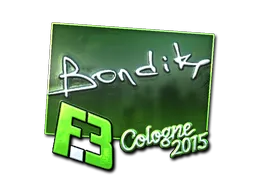 Sticker | bondik (Foil) | Cologne 2015