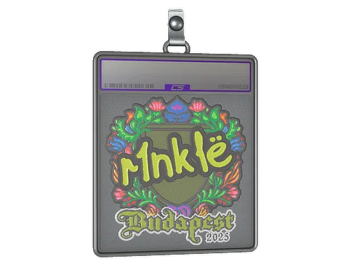 Sticker Slab | r1nkle (Embroidered) | Budapest 2025