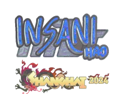 Sticker | insani (Holo) | Shanghai 2024