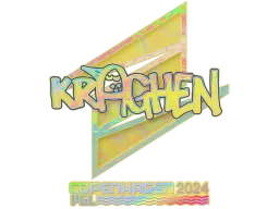 Sticker | kraghen (Holo) | Copenhagen 2024