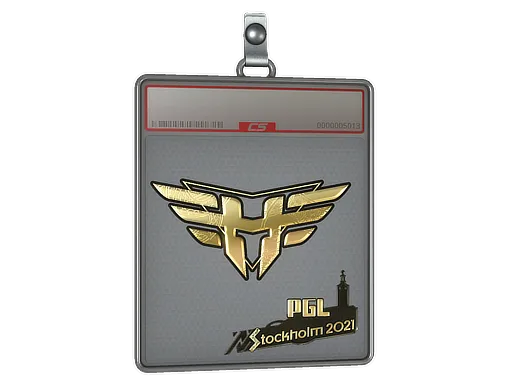 Sticker Slab | Heroic (Gold) | Stockholm 2021