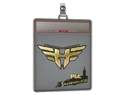 Sticker Slab | Heroic (Gold) | Stockholm 2021