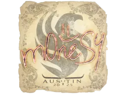Sticker | m0NESY | Austin 2025