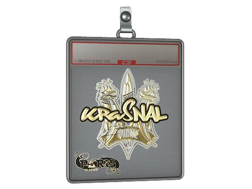 Sticker Slab | kRaSnaL (Gold) | Paris 2023